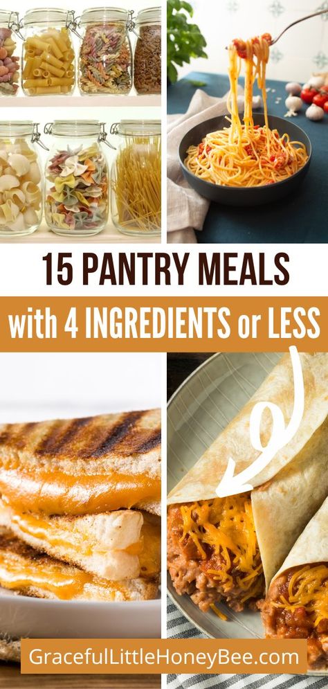 Cheap Vegetarian Meals, Canned Baked Beans, Pantry Meals, Canning Refried Beans, Frugal Cooking, Cheap Dinners, Cooking Basics, Cheap Eats, Pantry Staples