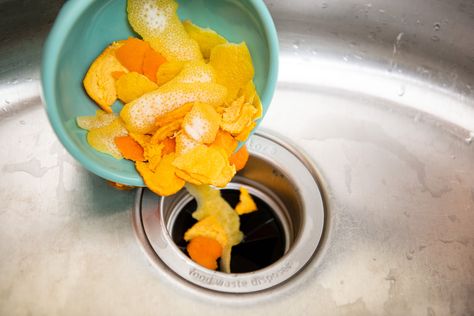 Cleaning a garbage disposal is a good idea, but there's a correct way to do it. There are two key areas that you have to get by hand to clean properly. Garbage Disposal Odor, Clean Garbage Disposal, Shower Drain Smell, Garbage Disposal Cleaning, Citrus Smell, Best Time To Eat, Cleaning Guide, Drain Cleaner, Leftovers Recipes