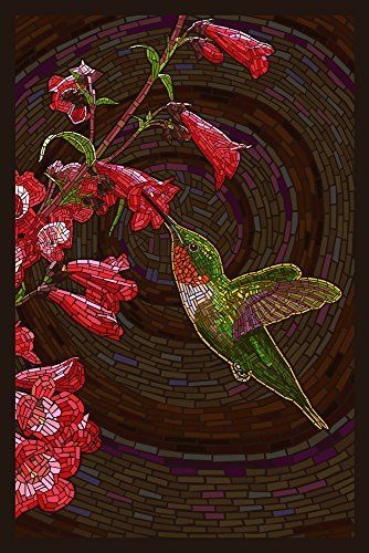 Mosaic Lanterns, Hummingbird Mosaic, Garden Mosaics, Sisters Oregon, Paper Mosaic, Mosaic Inspiration, Mosaic Birds, Mosaic Ideas, Retro Travel Poster