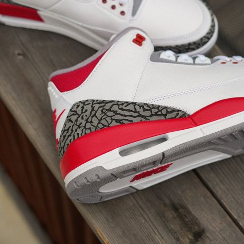 Air Jordan 3 Retro "Fire Red" now available online New Sneaker Releases, Retro 3, Jordan 3 Retro, Air Jordan 3 Retro, Sneaker Release, Air Jordan 3, Red Sneakers, Jordan 3, New Sneakers