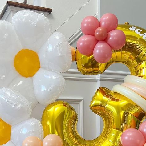 Groovy Balloons, Balloons Bouquet, Balloon Bouquet, Birthday Theme, Birthday Parties, Balloons, Birthday, On Instagram, Instagram