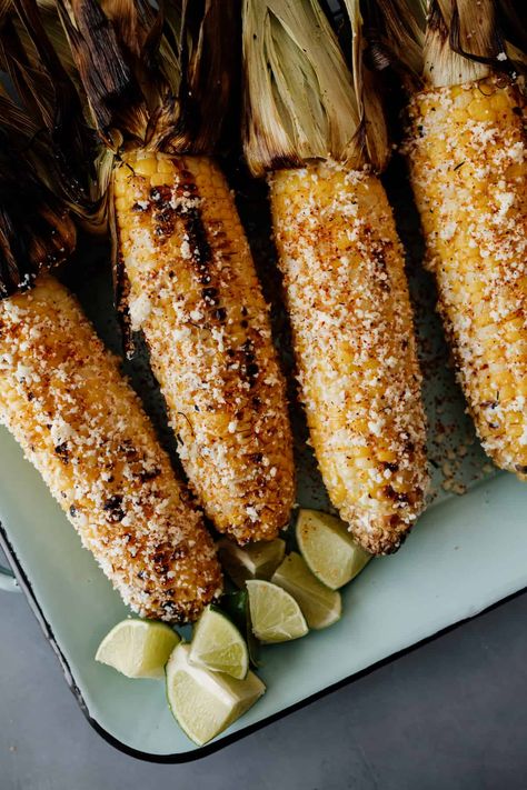 Mexican Street Corn (Elote) Corn Boil, Mexican Street Corn Elote, Corn Elote, Corn In A Cup, Mexican Style Corn, Elote Recipe, Mexican Seasoning, Boiled Corn, Seasoning Salt