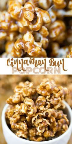 Gourmet Popcorn Recipes, Flavored Popcorn Recipes, Popcorn Recipes Easy, Caramel Corn Recipes, Popcorn Treats, Popcorn Snacks, Popcorn Recipe, Candy Popcorn, Sugar Glaze