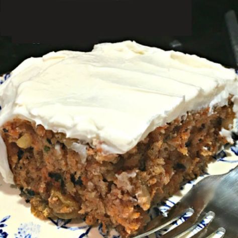 Crazy Carrot Cake (No Eggs, No Milk, No Butter!) - Sweet Little Bluebird Crazy Carrot Cake Recipe, Crazy Carrot Cake, Vegan Cream Cheese Frosting, Wacky Cake, Crazy Cake, Torte Cupcake, Best Carrot Cake, Vegan Cream Cheese, Carrot Cake Recipe