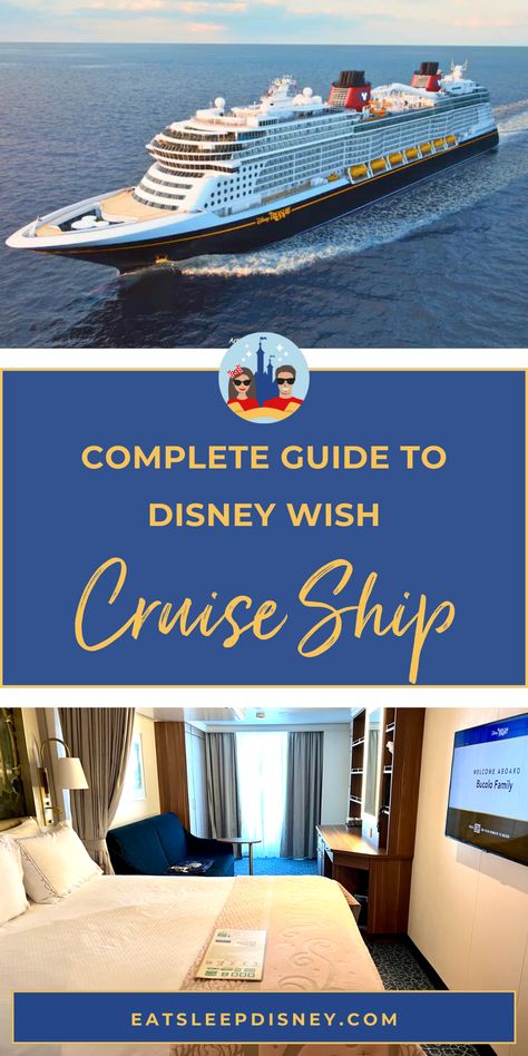 In the summer of 2022, Disney Cruise Line launched its long-awaited (ten years to be exact) fifth cruise ship, the Disney Wish. While it is Disney to its core, there are some differences between the Disney Wish and the other four cruise ships in the Disney fleet. Are you wondering if the Wish is the best fit for you? We have a complete guide to everything Disney Wish right here! Disney Wish Cruise Ship, Disney Wish Cruise, Cruise Tips And Tricks, Disney Cruise Ships, Disney Cruise Vacation, Disney Cruise Tips, Disney Wish, Magical Adventure, Smooth Sailing