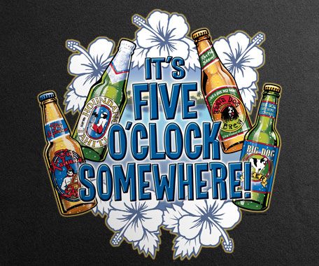 It's Five O'Clock Somewhere Graphic Hoodie 5 O Clock Somewhere, White Hibiscus, Alan Jackson, 5 O Clock, Jimmy Buffett, Beer Bottles, Green Sweatshirt, Dog Sweatshirt, O Clock