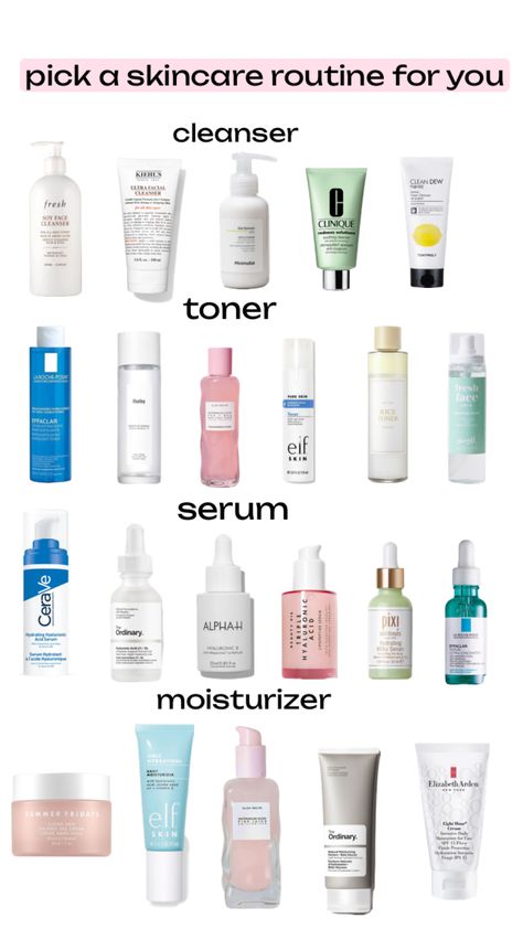 skincare. #skincare #skin #serum #moisturized #toner #cleanser #skincarehelp #skinhelp #skinpick #pick1 #cleangirl #clearskin #glassskin Good Serums, Skincare Glass Skin, Glass Skin Routine Products, Skincare Routine For Glass Skin, Products For Korean Glass Skin, Best Korean Skincare Products For Glass Skin, Korean Skincare For Normal Skin, Korean Skincare Routine For Normal Skin, Clinique Redness Solutions