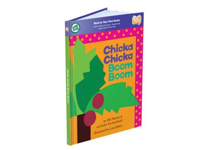 Tag™ Book: Chicka Chicka Boom Boom Lois Ehlert, Cheerful Art, Chicka Chicka Boom Boom, Chicka Chicka, Reading Comprehension Skills, Leap Frog, Boom Boom, Board Book, Board Books