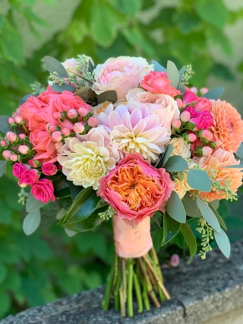 Bridal Bouquets Bright Wedding Bouquet, Homecoming Flowers, Bridal Bouquet Summer, Jasmine Wedding, Bridal Bouquet Spring, Bright Wedding Flowers, Bridal Bouquet Fall, Wedding Bouquets Bride, Winter Wedding Flowers