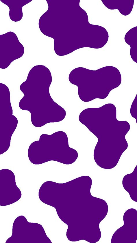 Purple Cow Print, Cow Wallpaper, Baby Blue Wallpaper, Cow Print Wallpaper, Iphone Wallpaper Vsco, Purple Cow, Iphone Lockscreen Wallpaper, Butterfly Wallpaper Iphone, Animal Print Wallpaper