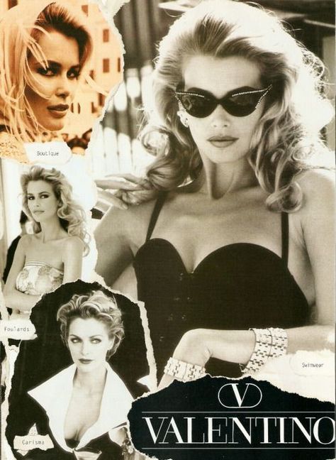 Claudia Schiffer 90s, 90s Supermodel Aesthetic, Supermodel Aesthetic, Models 90s, Stephanie Seymour, 90s Supermodels, Helena Christensen, 90s Models, Linda Evangelista