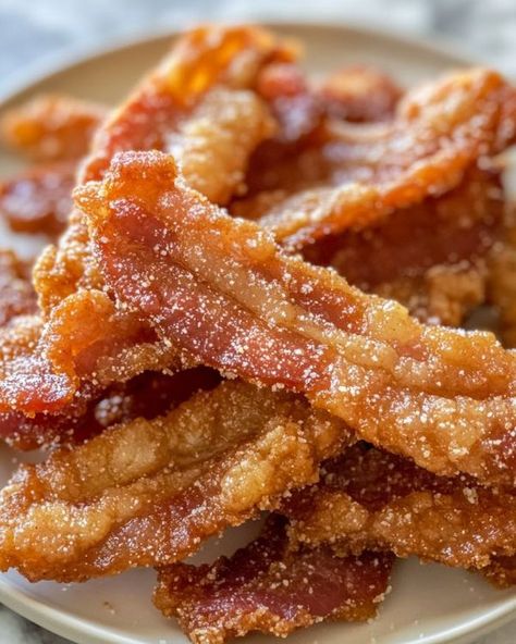 Flour Coated Bacon, Country Fried Floured Bacon, Chicken Fried Bacon Recipe, Floured Bacon, Flour Bacon, Quiche With Hashbrown Crust, Snacks Savory, Bacon And Cheese Quiche, Chicken And Leek Pie