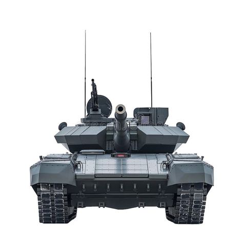 T-14 Armata tank isolated on transparent png background. A large, gray tank with a black gun on top royalty free stock photography Armata Tank, Vector Mountain, Png Background, Gray Tank, Stock Photography Free, Transparent Png, A Black, Stock Photography, Royalty