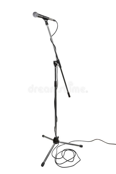 Microphone Stand. Microphone on stand isolated on white background , #AD, #stand, #Stand, #Microphone, #background, #white #ad Gacha Microphone Prop, Standing Microphone, Microphone Background, Microphone With Stand, Singing Drawing, Stand Mic, Music Bedroom, Family Tree Project, Microphone Stands