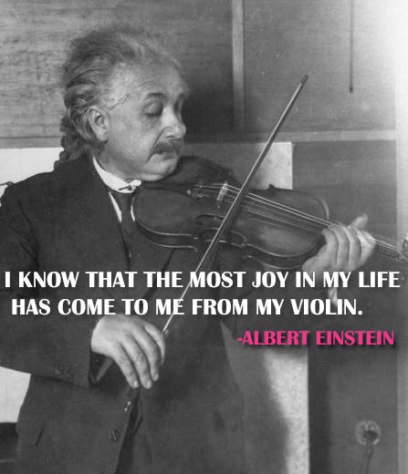 #AlbertEinstein quote: "I know that the most joy in my life comes has come to me from my #violin". Violinist Aesthetic, Violin Decor, Violin Quotes, Musician Jokes, Musical Aesthetic, Indore City, Violin Teaching, Acharya Prashant, Playing The Violin