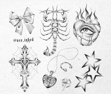 Tattoo Filler, Flash Sheets, Flash Ideas, Doodle Tattoo, Cute Tiny Tattoos, Tattoo Style Drawings, Tattoo Portfolio, Tattoo Art Drawings, Tattoo Flash Art