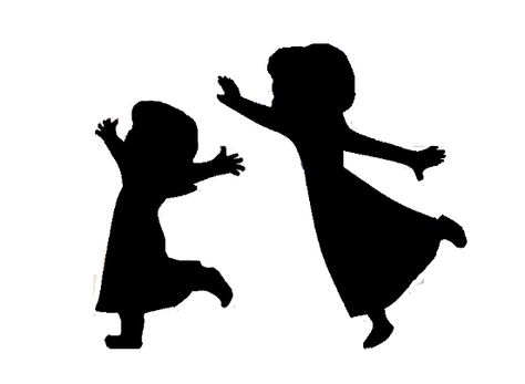 Anna and Elsa child silhouettes Elsa Anna Tattoo, Elsa And Anna Tattoo, Frozen Room, Anna Und Elsa, Memorial Lanterns, Disney Olaf, Tattoo Thigh, Anna And Elsa, Frozen Elsa And Anna