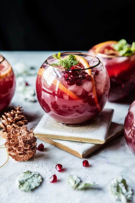 Pomegranate Ginger Paloma | halfbakedharvest.com @hbharvest Pomegranate Ginger Paloma, Pomegranate Tequila, Christmas Drinks Alcohol Recipes, Christmas Drinks Alcohol, Thanksgiving Drinks, Ginger Syrup, Christmas Cocktail, Cocktail Sauce, Half Baked Harvest