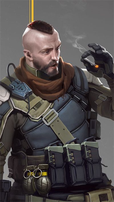 ArtStation - soldier with assault rifle, Jianli Wu Star Wars Soldier, Lancer Rpg, Fiction Characters, Sci Fi Character Art, Shadowrun Rpg, Sci Fi Rpg, Cyberpunk Rpg, Star Wars Rpg, Arte Cyberpunk