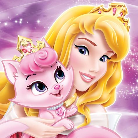 Disney Princess Pets, Painting Aurora, Disney Princess Palace Pets, Marvel Cartoon, Princess Palace Pets, Palace Pets, Fairy Wallpaper, Disney Cartoon Characters, Disney Princess Fashion