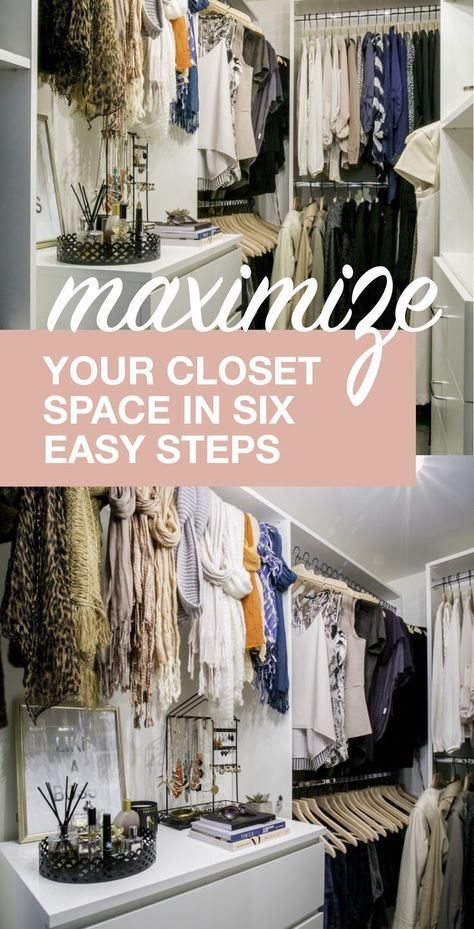 Maximize Small Closet Space, Maximize Small Closet, Maximize Closet Space, Martha Stewart Home, Cafe Curtain Rods, Pull Out Drawer, House Organization, Scarf Organization, Organizational Ideas