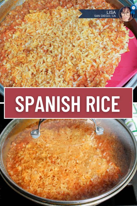 Homemade Spanish Rice Homemade Spanish Rice Recipe, Best Taco Meat Recipe, Easy Spanish Rice, Homemade Spanish Rice, Spanish Rice Recipe Easy, Spanish Rice Easy, Raw Rice, Great Dinner Ideas, Spanish Rice Recipe