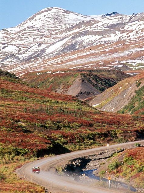 Dempster Highway (Yukon/Northwest Territories). The Dempster Highway connects the Klondike Highway in the Yukon Territory of Canada to Inuvik, Northwest Territories on the Mackenzie River delta. During the winter, the highway extends another 194 kilometres to Tuktoyaktuk, on the northern coast of Canada, using frozen portions of the Mackenzie River delta as an ice road.🇨🇦 Dempster Highway, Yukon Canada, Yukon Territory, Canada Photography, Beautiful Canada, River Delta, Northwest Territories, Visit Canada, O Canada