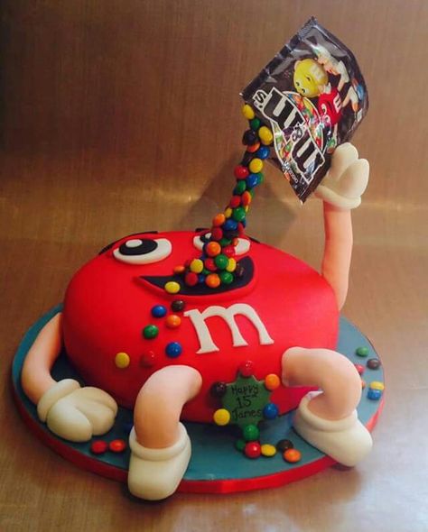 Cake Mnm Cake, Anti Gravity Cake, Gravity Defying Cake, Gravity Cake, Crazy Cakes, Novelty Cakes, Special Cake, Birthday Cake Kids, Food Cakes