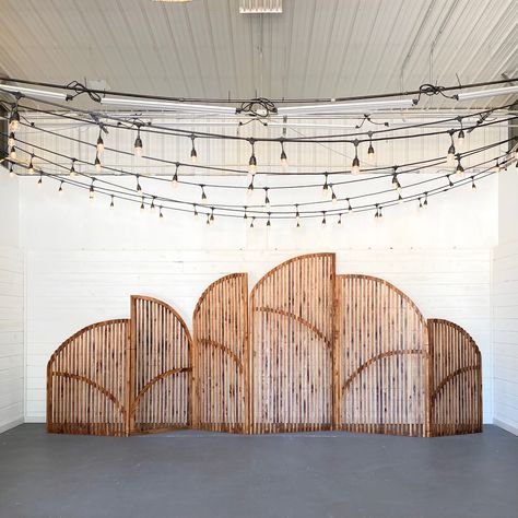 Philip Slatted Arches Backdrop - {Set of 6} Arches Backdrop, Fools Gold, Wood Backdrop, Front Entrances, Wedding In The Woods, Wood Slats, Wedding Arch, Wedding Backdrop, Grand Opening