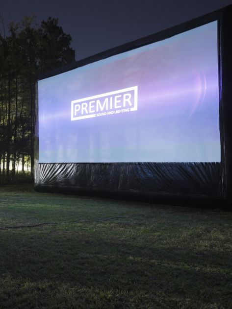 Premier Sound and Lighting, Houston, TX, Event Rentals, Outdoor Inflatable Screen, Movie Screen, Outdoor Movie Outdoor Movie Event, Doors Movie, Inflatable Movie Screen, Laundry Stripping, Outdoor Movie Screen, One Good Thing By Jillee, Outdoor Inflatables, Sweat Stains, Movie Screen