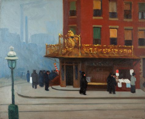 45,000 Works of Art from Stanford University's Cantor Arts Center Now Freely Viewable Online |  Open Culture Christophe Jacrot, Edward Hopper Paintings, Hopper Art, Arte Jazz, Ashcan School, American Realism, Richard Diebenkorn, Edward Hopper, Oil Painting Reproductions