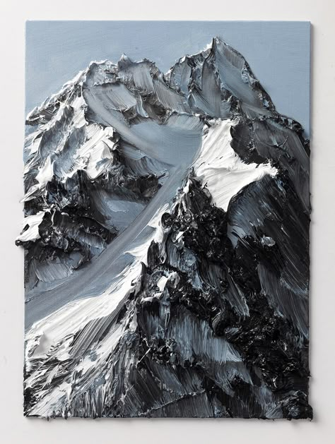 Conrad Jon Godly’s Mountain Paintings Drip from the Canvas | Colossal Conrad Jon Godly, Mountain Painting Acrylic, Mountains Painting, Colossal Art, Landscape Paintings Acrylic, Landscape Photography Nature, Watercolor Mountains, 캐릭터 드로잉, Mountain Paintings