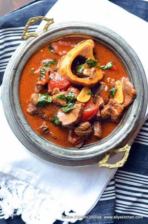 tomato garlic basil beef stew | beef stew recipes | bone marrow recipes Beef Bone Stew, Marrow Recipes, Bone Marrow Soup, Marrow Soup, April Recipes, Beef Stew Recipes, Beef Soup Bones, Marrow Recipe, Basil Beef