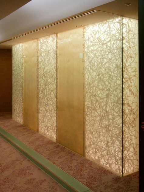 Method of Placing Washi to Glass / Acrylic Panels – Precious Pieces - Architectural Parchment For Interiors Acrylic Wardrobe Designs, How To Cut Acrylic, Dining Curtains, Mirror Panel Wall, Fabric Wall Panels, Acrylic Wall Panels, Wall Railing, Build Home, Elevator Design