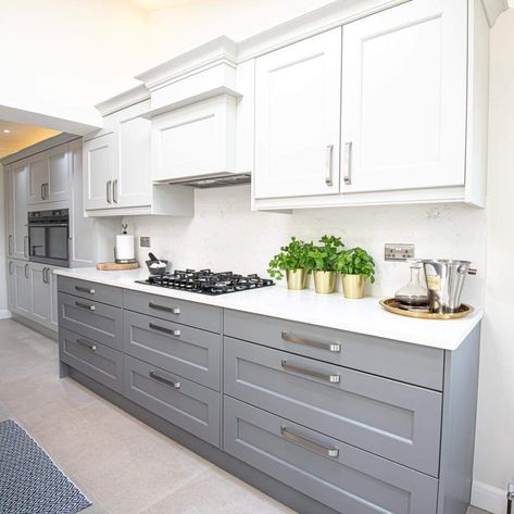 Kitchen Larder, Doors Kitchen, Larder Unit, Behind Closed Doors, Kitchen Range, Shaker Kitchen, Stylish Storage Solutions, Wakefield, Grey Light