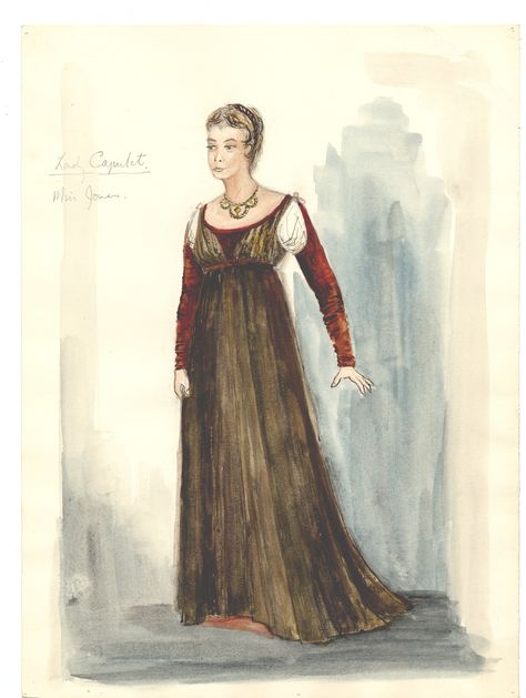 Daphne Dare - Lady Capulet costume design Lady Capulet Costumes, Montagues And Capulets, Romeo And Juliet Costumes, Medieval Character Design, Lady Capulet, Juliet Capulet, Costume Sketches, Design Diagram, Costume Design Sketch