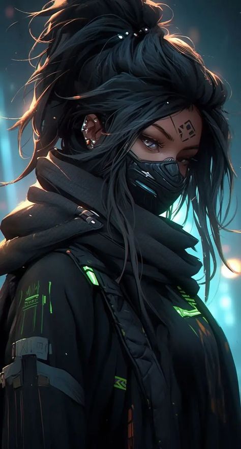 Found on steam community content page Anime Female Wallpaper Hd Pc, Cyberpunk Girl Aesthetic, Cyberpunk Woman Art, Cyberpunk Girl Art, Anime Char, Walpapers Cute, Cyborgs Art, Cyberpunk Anime, Cyberpunk Girl