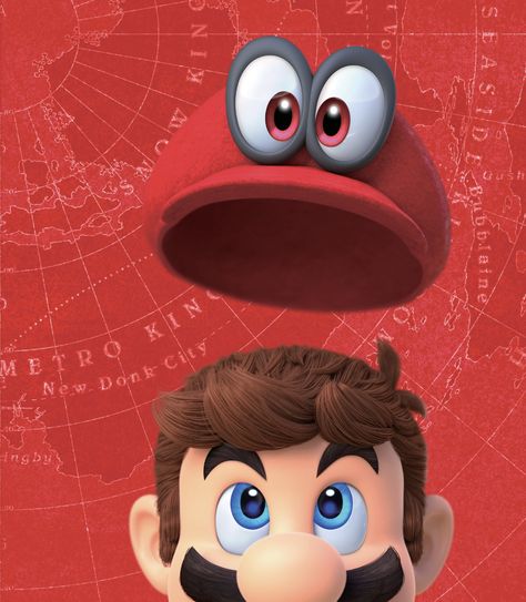 Super Mario Odyssey Art, Mario Odyssey Art, Mario Oddessy, Mario Odyssey Wallpaper, Daisy Nintendo, Super Mario Tattoo, Mario Tattoo, Super Mario Odyssey, Rocket Raccoon