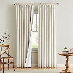 Pinch Pleat Drapes, Curtains Linen, Pinch Pleat Drape, Beige Curtains, Pleated Drapes, Pinch Pleat Curtains, Drape Panel, Custom Drapes, Darkening Curtains