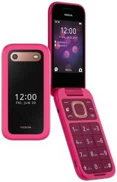 Nokia 2660 Flip Feature Phone with 2.8" display, 4G Connectivity, built-in camera, MP3 player, Classic games, a battery that lasts for days, Perfect for digital detox, Dual SIM - Pop Pink Check more at https://uk.productsoffer.in/nokia-2660-flip-feature-phone-with-2-8-display-4g-connectivity-built-in-camera-mp3-player-classic-games-a-battery-that-lasts-for-days-perfect-for-digital-detox-dual-sim-pop-pink/ Lip Phone, Feature Phone, Digital Detox, Saved Pins, Classic Games, Mp3 Player, Built In, Smartphone, Pink