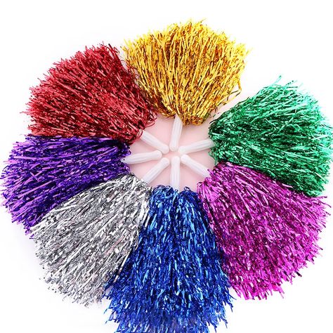 Cheer Party Decorations, Cheerleading Pom Poms, Hands Holding Flowers, Cheer Pom Poms, Cheerleading Cheers, Dance Supplies, Cheer Party, Pom Pom Girl, Hand Flowers