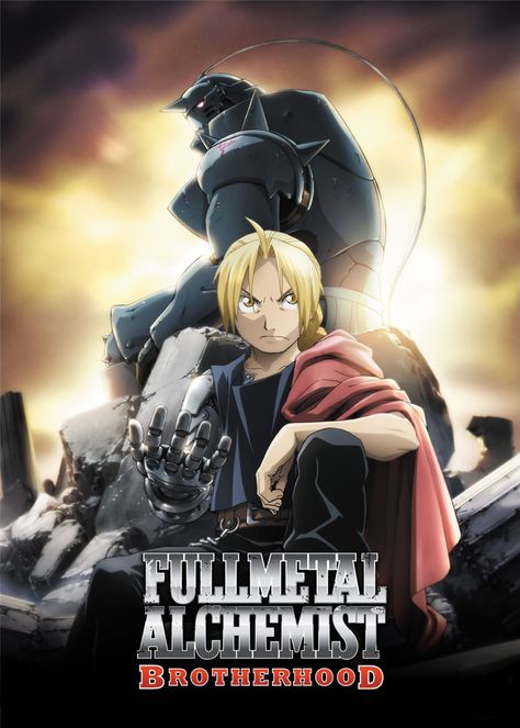 Fullmetal Alchemist: Brotherhood | Fullmetal Alchemist Wiki | Fandom Rie Kugimiya, Fma Brotherhood, Hiromu Arakawa, Full Metal Alchemist, Alphonse Elric, Gundam 00, Roy Mustang, Edward Elric, Comic Manga