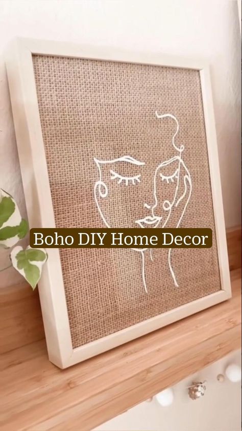 Wall Art Diy Paint, Diy Boho Decor, Diy Wand, Diy Wall Art Decor, Craft Room Decor, Diy Dollar Store Crafts, Diy Crafts Room Decor, Diy Home Decor Easy, Boho Dekor