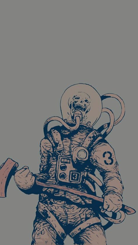 Space Skeleton, Astronaut Skull, Scifi Fantasy Art, Comic Style Art, Indie Art, Skull Artwork, Skull And Crossbones, Amazing Spiderman, Illustration Sketches