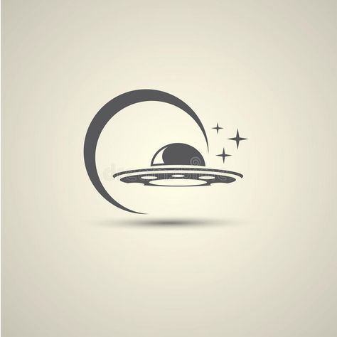 Flying Saucer Drawing, Ufo Tattoo Simple, Flying Saucer Tattoo, Ufo Doodle, Ufo Drawing, Ufo Illustration, Ufo Tattoo, G Logo Design, Alien Drawings