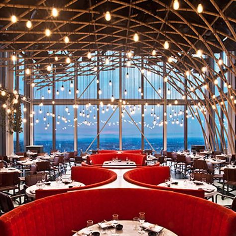 SUSHISAMBA London - London, | OpenTable japenese Liverpool street Sushi Samba, Rooftop Restaurants, Sky Lounge, Living Pool, Peruvian Cuisine, Rooftop Design, New Architecture, Romantic Restaurant, Rooftop Bars