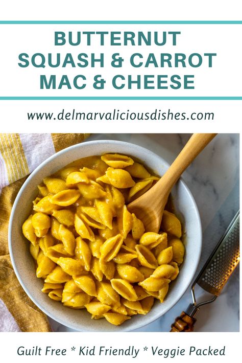 This mac and cheese has all of the flavors and velvety texture of your out of the box cheesy shells. With lots of carrots and butternut squash in the mix, you won’t feel guilty feeding it to your kids (or eating it yourself)! Cheesy Mac And Cheese, Boiled Vegetables, Squash Pasta, Squash Vegetable, Butternut Squash Pasta, Eat Pretty, Hearty Stews, Cheese Pasta, Frozen Peas