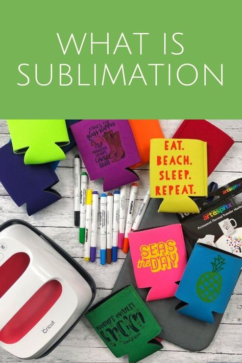 What is sublimation printing? Learn all about this printing process and how the average crafter can enjoy its benefits! #sublimation #crafter #crafting Cricut Sublimation Printing, What Is Sublimation, Organize Closet, Sublimation Crafts, Sublimation Gifts, Sublimation Ideas Projects Inspiration, Decal Ideas, Cricut Tips, Sublimation Ideas