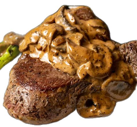 Red Wine Cream Sauce, Elk Tenderloin, Steak With Red Wine, Wine Cream Sauce, Strip Steaks, Mushroom Cream Sauce, Beef Tenderloin Roast, Tenderloin Roast, Mushroom Cream Sauces