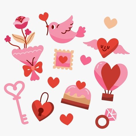 San Valentin Vector, Valentines Day Doodles, Valentines Day Drawing, Window Mural, Valentine Background, Valentines Day Clipart, Love Doodles, Heart Hands Drawing